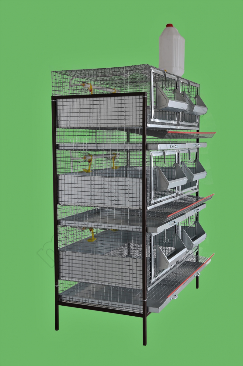 Промышленные клетки для кроликов «Практика FR-231»