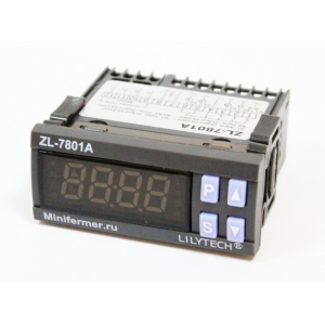 Терморегулятор LILYTECH ZL-7801C ТИП-2 (темп + влажность + 2 таймера)